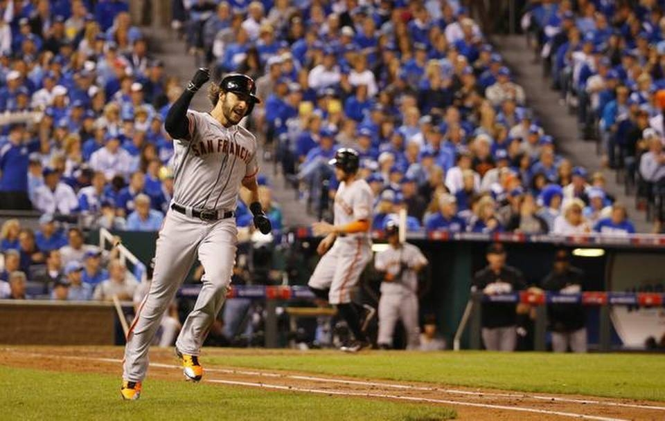 San Francisco ganó el primero de la Serie Mundial, 7-1 a Kansas City