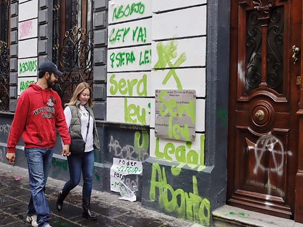 IP condena actos vandálicos ocurridos en marcha a favor del aborto
