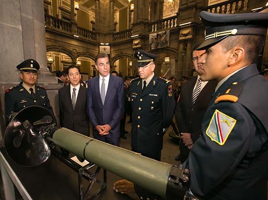 Exposición “Ejército Mexicano” en Palacio Municipal de Puebla, hasta el 12 de septiembre