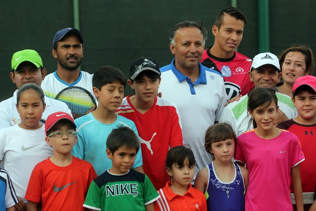 Llega a Puebla el representativo mexicano de la Copa Davis