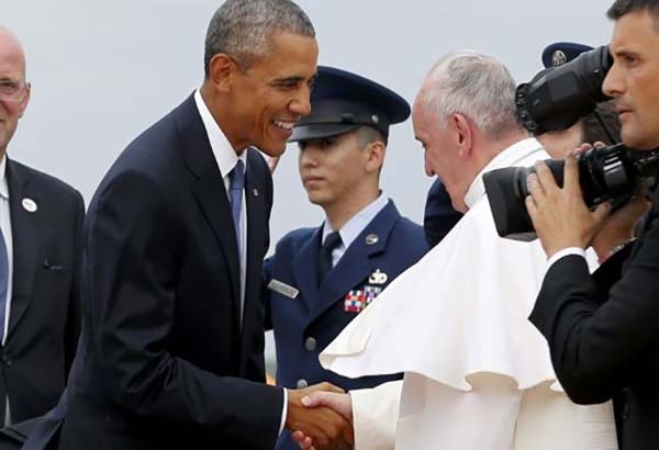 Papa Francisco llega a EU; se espera se pronuncie sobre migrantes