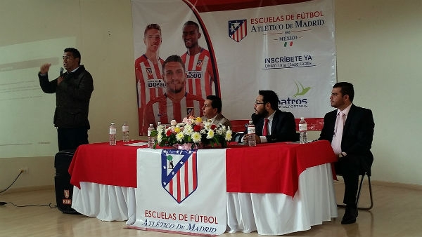 Escuela Oficial del Atlético de Madrid abre sede en Club Albatros Puebla
