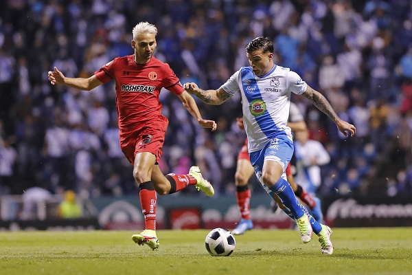 Club Puebla gana 1-0 al Toluca y asegura reclasificación