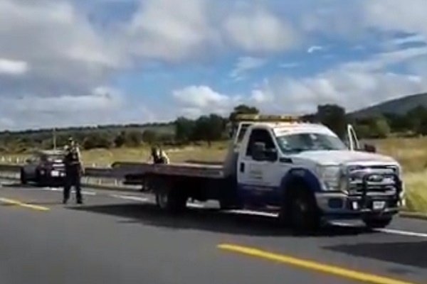 Policías Federales enfrentaron a sujetos con retén falso en la carretera a Cuacnopalan