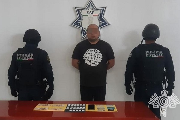 SSP Puebla aseguró a vendedores de droga de “El Pelón” y “La Reina del Sur”