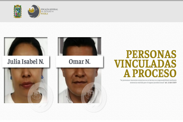 Detienen a pareja que quiso adoptar ilegalmente a un niño en Puebla