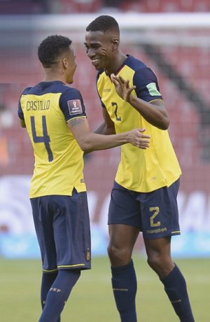 Ecuador derrota 2-0 a Paraguay en eliminatorias rumbo a Qatar 2022