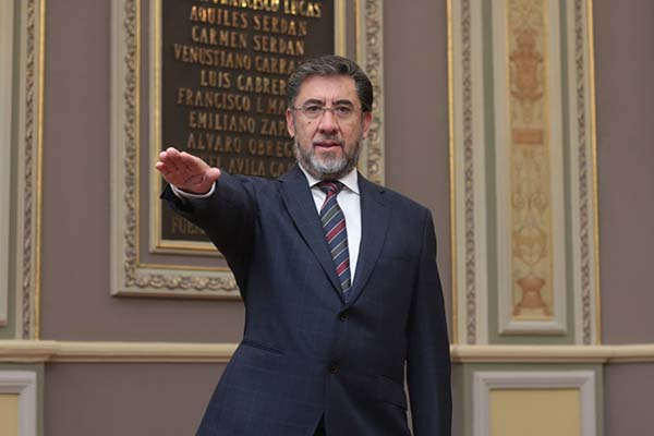 Congreso de Puebla tomó protesta al diputado Rodolfo Huerta, suplente de José Juan Espinosa