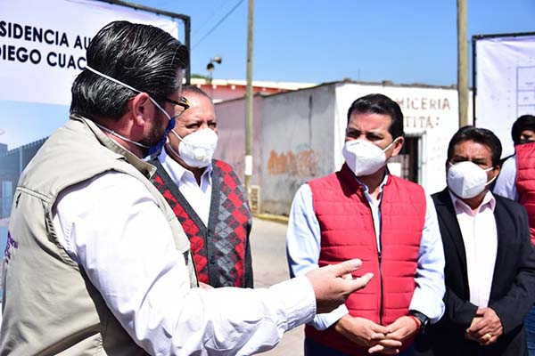 En abril inicia construcción de nueva presidencia auxiliar de San Diego Cuachayotla: Arriaga