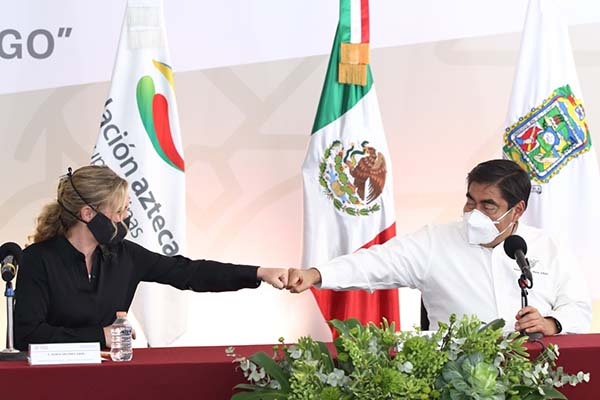 Comportamiento responsable permitirá disminuir contagios: Miguel Barbosa