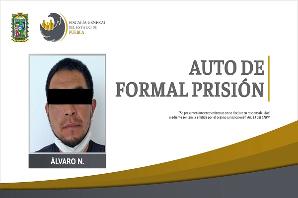 FGE Puebla asegura a sujeto acusado de abuso sexual contra un menor