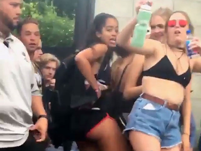 Malia Obama, al ritmo de twerking en Lollapalooza
