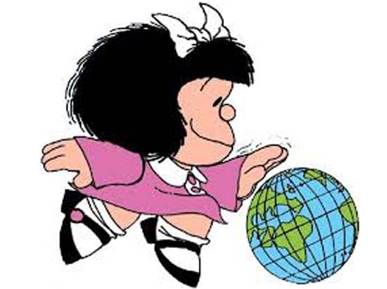 Mafalda llega a los 50 años de edad