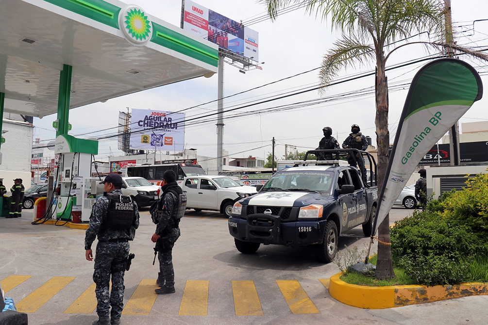 Realizan operativo en gasolinera BP de la 31 Poniente por litros incompletos