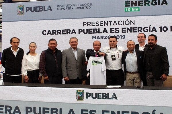 Carrera Puebla Es Energía 10K, próximo 26 de mayo en el Jardín del Arte