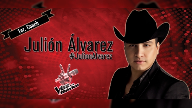 Julión Álvarez, primer coach de La Voz México 2014