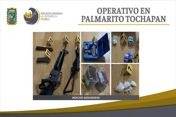 FOTOS: Esto fue lo decomisado en cateo para detener al “Toñín”en Palmarito Tochapan