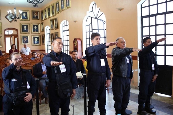 Rindieron protesta nuevos mandos de seguridad pública en Tehuacán