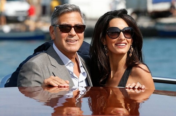 FOTOS: George Clooney y Amal Alamuddin, su boda en Venecia