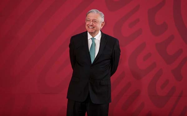 “El pueblo está feliz, feliz, feliz”, dice AMLO