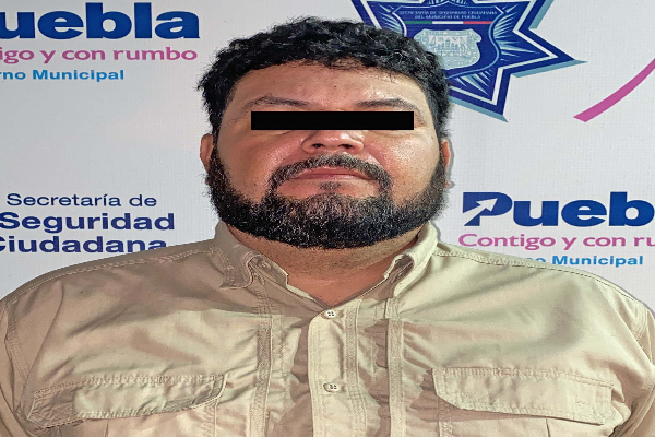 Sujetos con armas de fuego son atrapados en la capital poblana