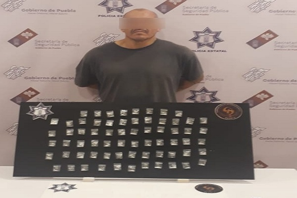 Policía Estatal detuvo a integrante del “Cártel de Chalma” en Tehuacán