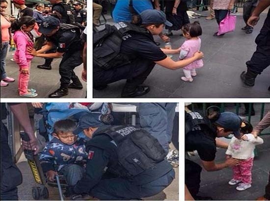 Fiestas Patrias: en Zócalo del DF policía catea hasta a los niños