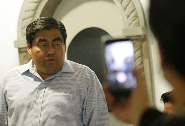 Miguel Barbosa rechaza que Morena Puebla le esté aplicando “ley mordaza”