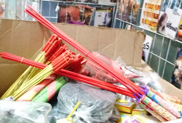 Decomisan media tonelada de pirotecnia en Puebla en fiestas patrias