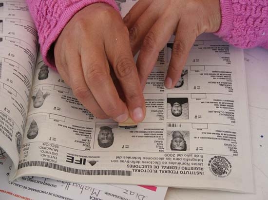 Padrón electoral: 87.3 millones; lista nominal: 82.2 millones
