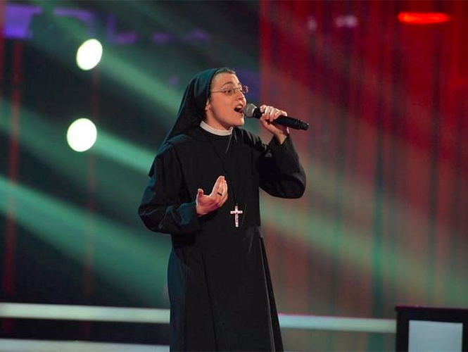 Sor Cristina ganó la edición italiana de La Voz