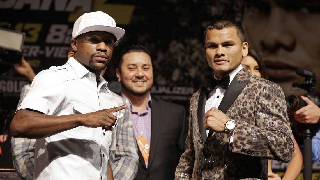 Floyd Mayweather Jr. vs Chino Maidana, por el campeonato Welter y Superwelter CMB