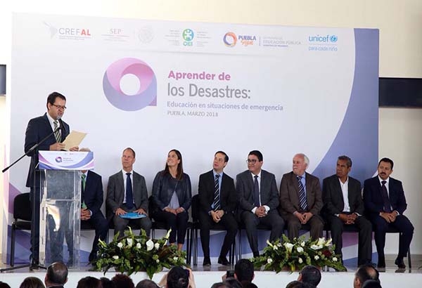 Puebla, sede del seminario internacional “Aprender de desastres”