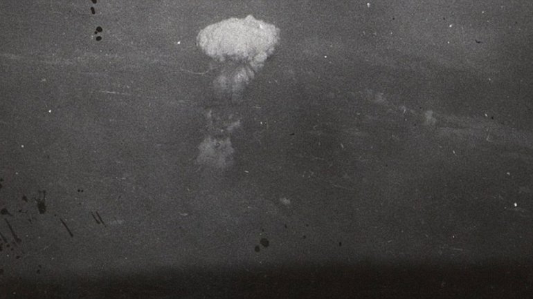 Filtran fotografía que muestra minuto posterior a estallido de bomba atómica