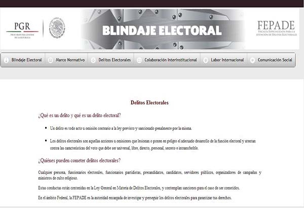 ¿Cuáles son los delitos electorales?