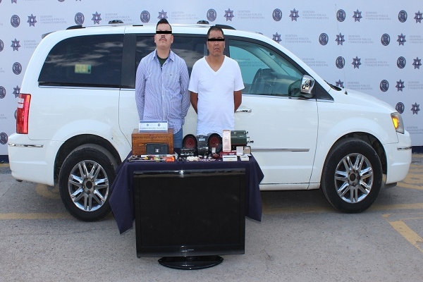 Policía capturó a saqueadores de viviendas en la colonia La Paz