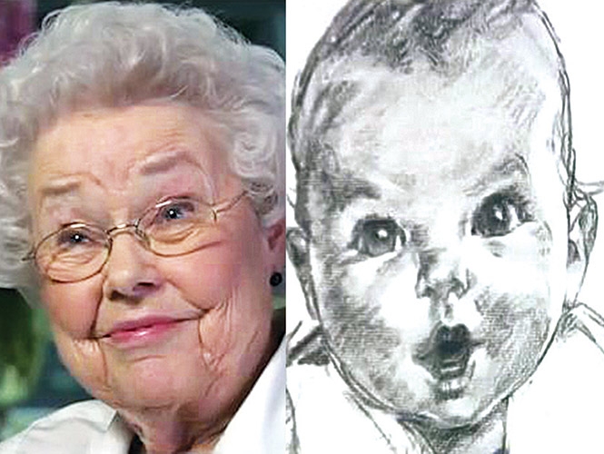 Bebé Gerber, ahora es bisabuela