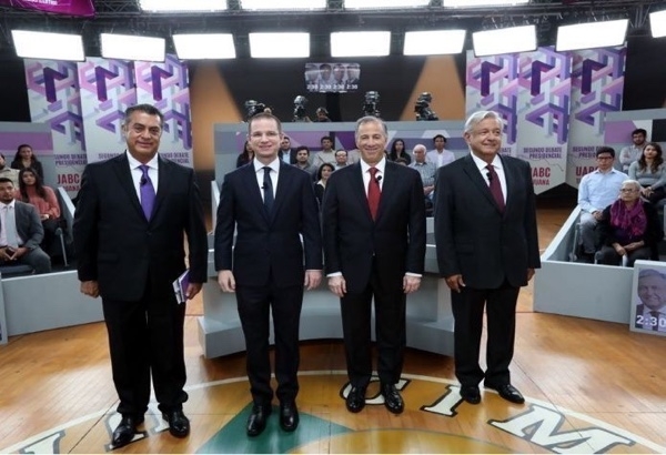 Tercer debate presidencial: AMLO sale a flote; Anaya se trenza con tabasqueño y Meade