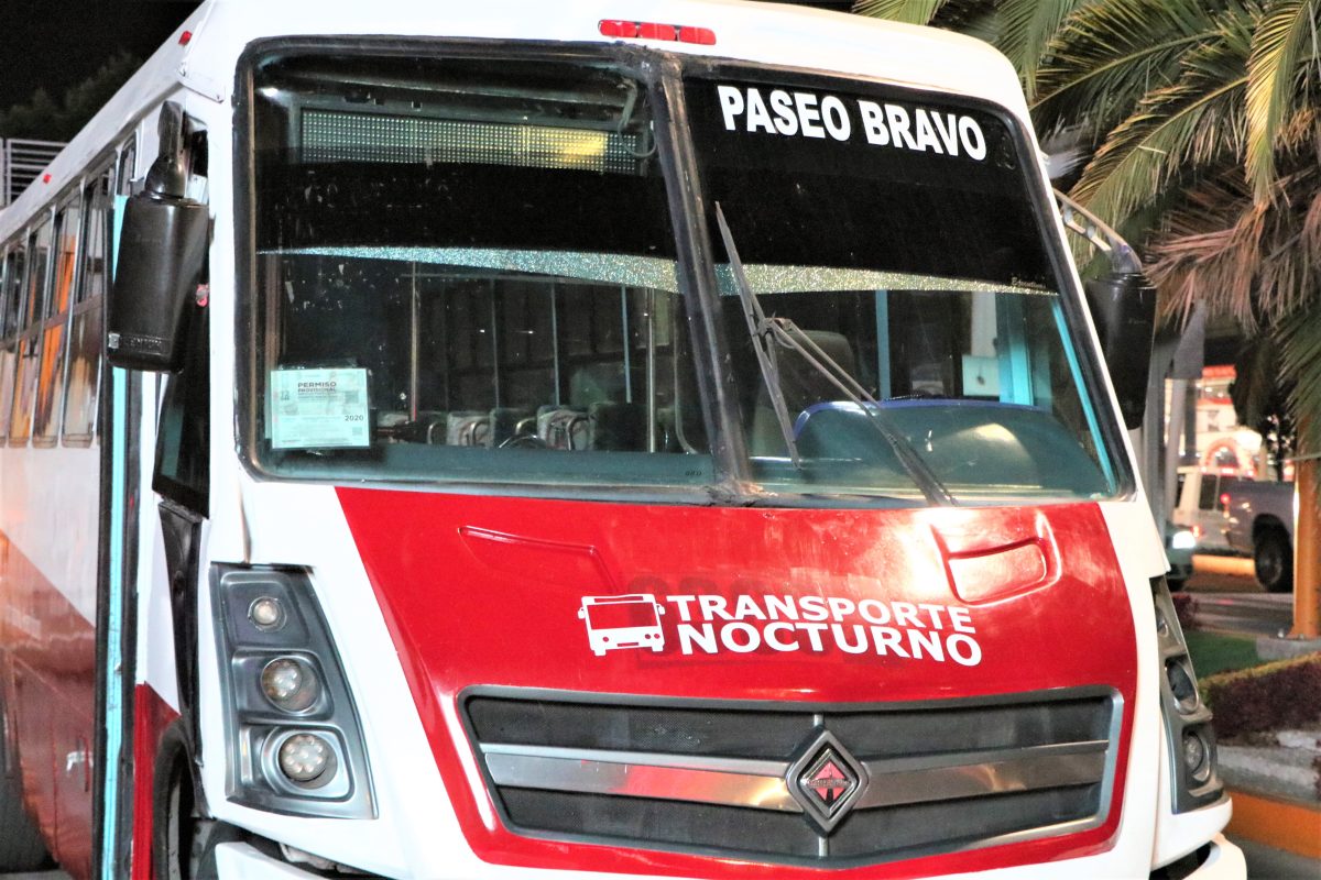 Operan seis rutas de transporte nocturno por El Buen Fin