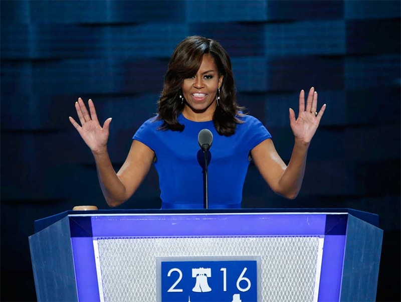 La noche de Michelle Obama en la Convención Demócrata