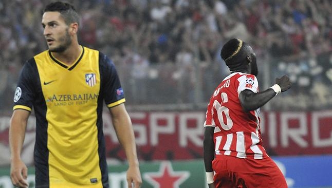 Champions League: Olimpiakos ganó 3-2 al Atlético de Madrid, Raúl Jiménez no jugó