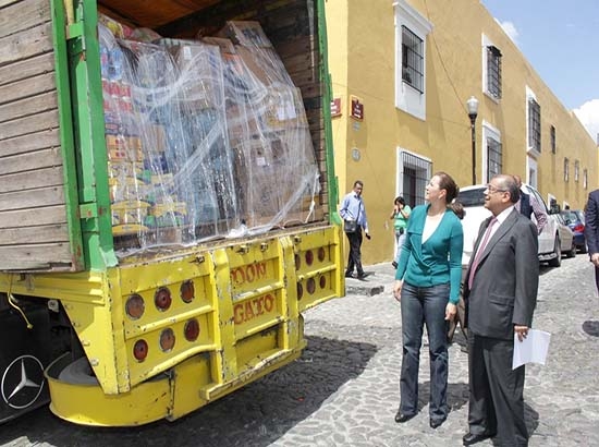 Gobierno de Puebla envía ayuda a damnificados por Odile en BCS