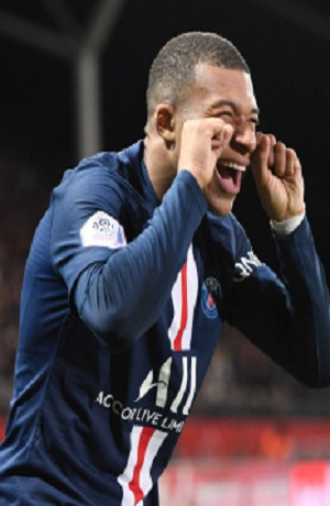 Mbappé, otra de las figuras del PSG que dio positivo a coronavirus