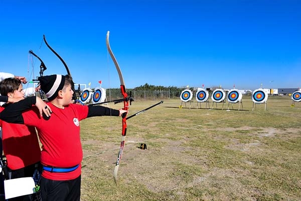 La Unidad Deportiva San Juan Cuautlancingo, sede del Torneo Estatal de Tiro con Arco