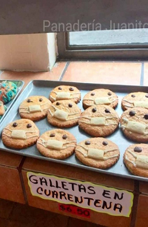 Galletas “Cuarentena”, la moda en panaderías
