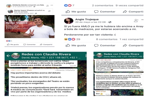 Morenistas, organizadores del encuentro de la BUAP