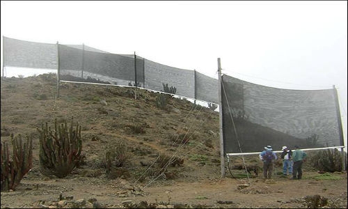 Chile busca generar agua a partir de la niebla
