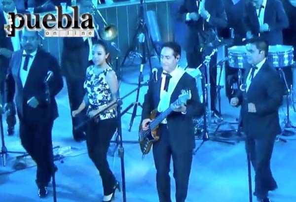 A ritmo de cumbia sinfónica arranca Palenque Puebla 2015