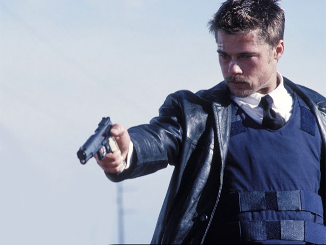 Brad Pitt confesó que carga pistola desde los seis años de edad