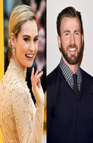 “Capitán América” y “Cenicienta”, ¿la nueva pareja de Hollywood?